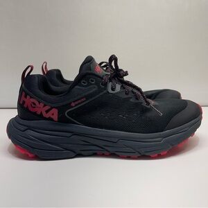 Hoka Challenger ATR 6 GTX Gore-Tex Womens Size 8.5B Black And Pink - No Box